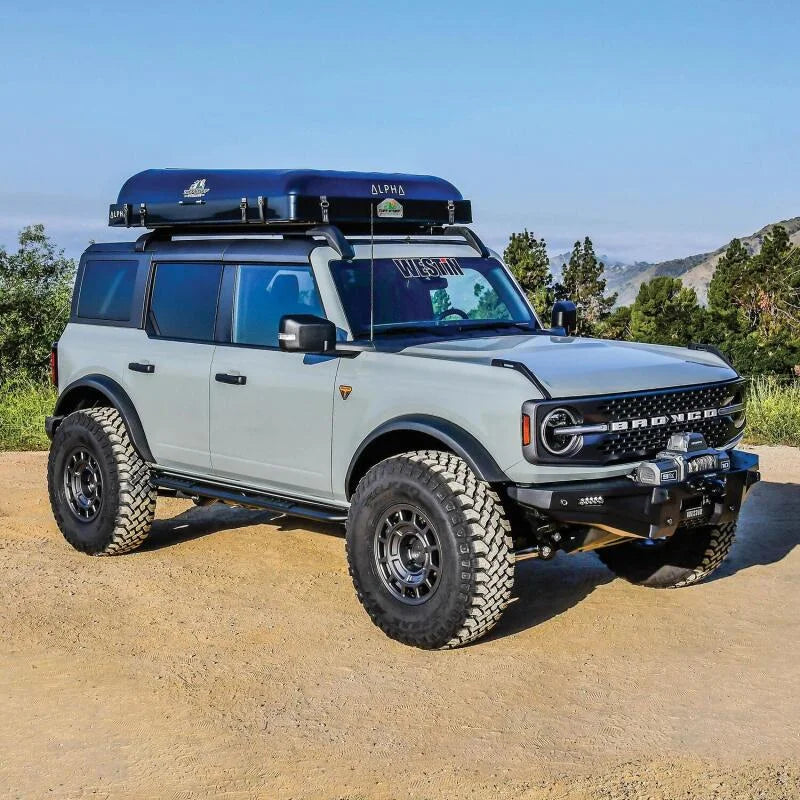 Westin 21-23 Ford Bronco 4dr (Excl. Bronco Sport) Rock Slider - Textured Black - Additional View 7