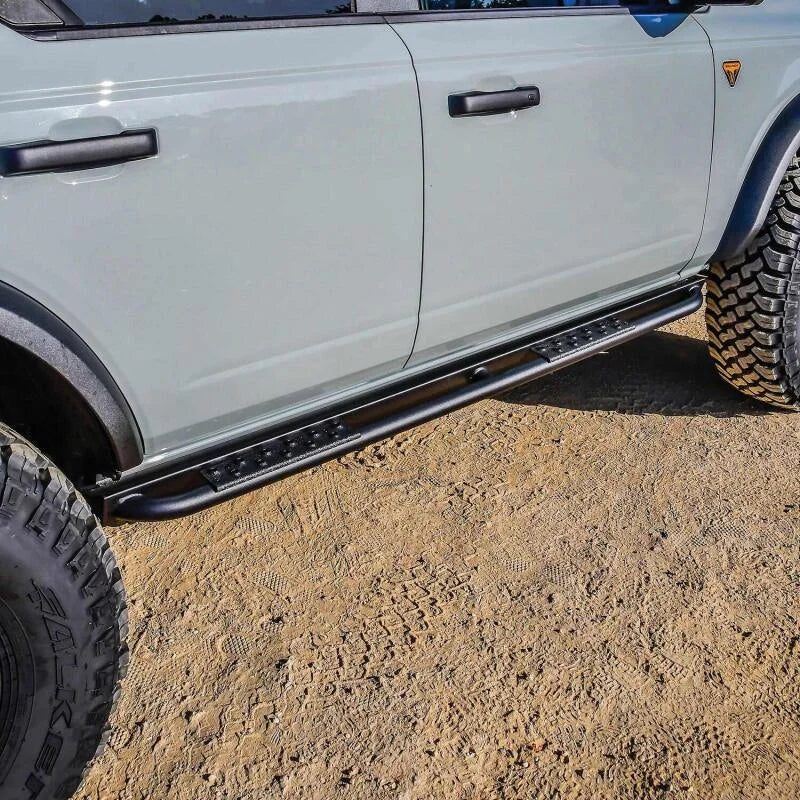 Westin 21-23 Ford Bronco 4dr (Excl. Bronco Sport) Rock Slider - Textured Black - Additional View 8