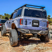 Load image into Gallery viewer, Westin 21-23 Ford Bronco (Excl. Bronco Sport) Pro-Series Rear Bumper - Textured Black - Side View