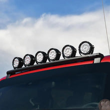Load image into Gallery viewer, Westin 21-23 Ford Bronco (Excl. Bronco Sport) XTS Overhead Light Mount - Tex. Blk - Back View