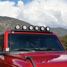 Load image into Gallery viewer, Westin 21-23 Ford Bronco (Excl. Bronco Sport) XTS Overhead Light Mount - Tex. Blk - Installation View