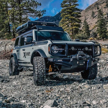 Load image into Gallery viewer, Westin 21-23 Ford Bronco (Excl. Bronco Sport) w/ XTS Front Bumper Brush Guard - Textured Black - Back View