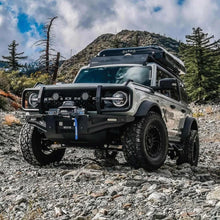 Load image into Gallery viewer, Westin 21-23 Ford Bronco (Excl. Bronco Sport) w/ XTS Front Bumper Brush Guard - Textured Black - Installation View