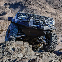 Load image into Gallery viewer, Westin 21-23 Ford Bronco(excl. Bronco Sport) XTS Skid Plate - Textured Black - Installation View