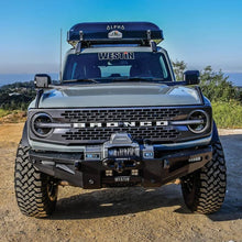 Load image into Gallery viewer, Westin 21-23 Ford Bronco(w/sensors excl. Bronco Sport) XTS Bumper - Textured Black - Side View
