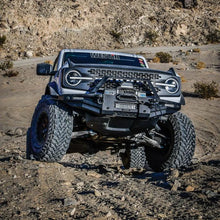 Load image into Gallery viewer, Westin 21-23 Ford Bronco(w/sensors excl. Bronco Sport) XTS Bumper - Textured Black - Installation View