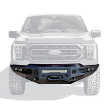 Load image into Gallery viewer, Westin 21-23 Ford F-150 (Excl. 2022+ Lightning EV) Pro-Series Front Bumper - Tex. Blk - Side View