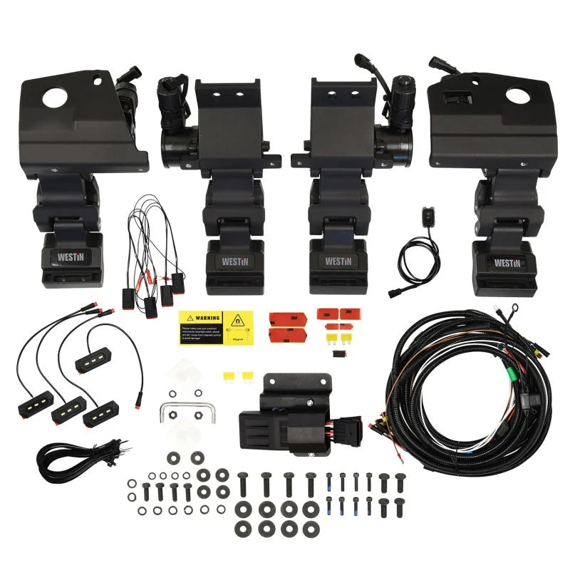 Westin 21-25 Ford Bronco 2dr (Excl. Bronco Sport) Pro-e Running Boards - Tex. Blk - Side View