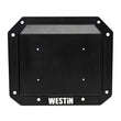 Load image into Gallery viewer, Westin 21-25 Ford Bronco (Excl. Sport) Spare Tire Delete Plate - Tex. Blk - Back View