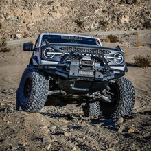 Load image into Gallery viewer, Westin 21-25 Ford Bronco (Excl. Sport) XTS Angular Bull Bar - Tex. Blk - Installation View