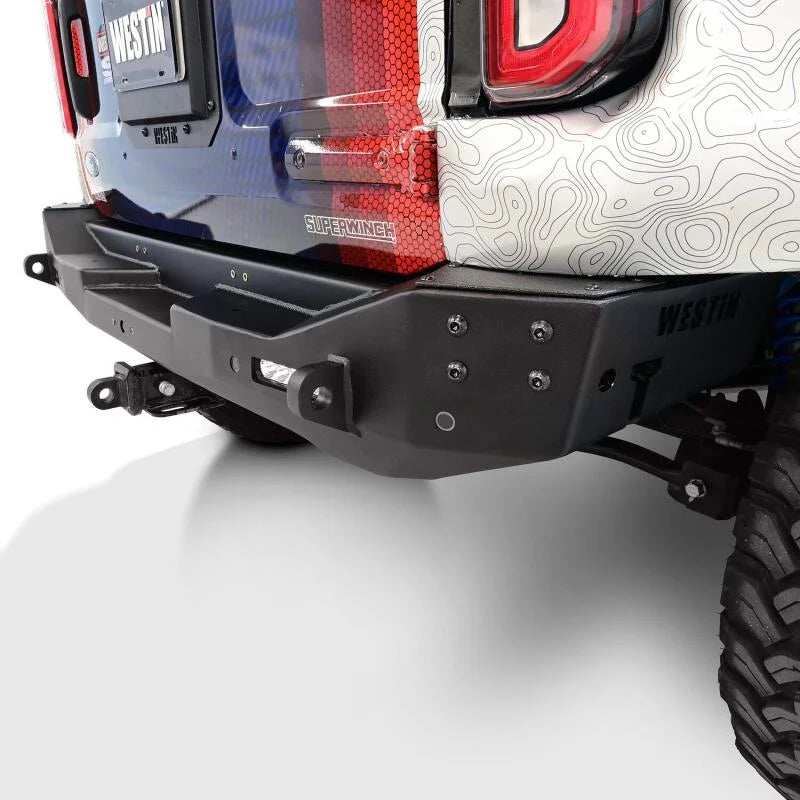 Westin 21-25 Ford Bronco (Excl. Sport) XTS Rear Bumper - Tex. Blk - Additional View 5