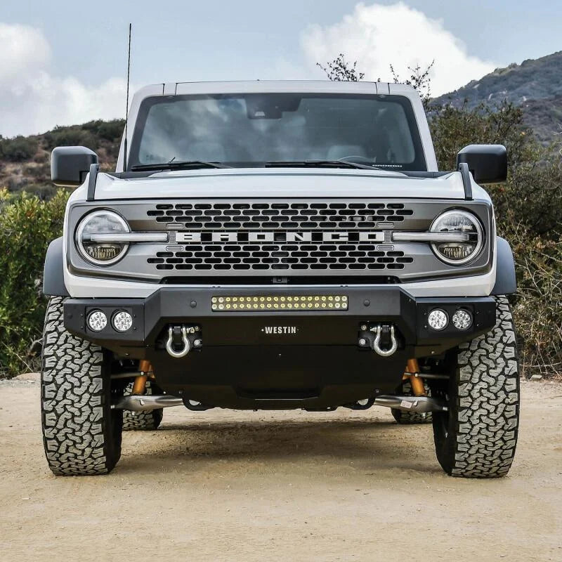 Westin 21-25 Ford Bronco Pro-Mod Front Bumper - Textured Black - Additional View 6