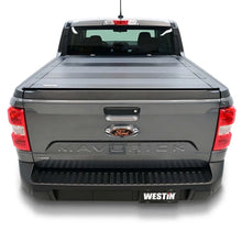 Load image into Gallery viewer, Westin 22-23 Ford Maverick 4WD 4ft. 6in. Bed Hard Tri-Fold Tonneau Cover - Black - Additional View 11