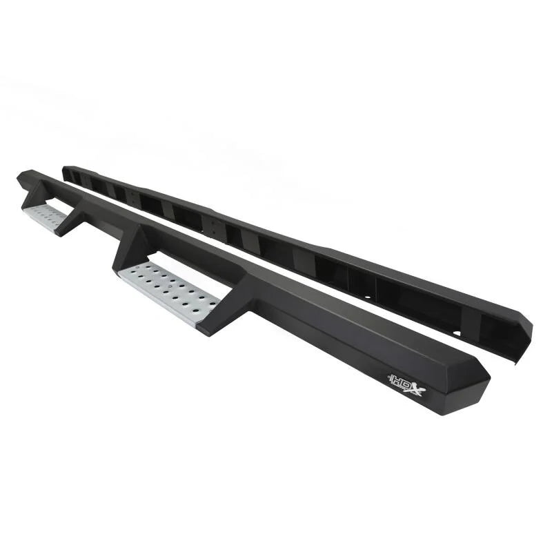Westin 22-23 Toyota Tundra CrewMax HDX Stainless Drop Nerf Step Bars - Tex. Blk - Additional View 6
