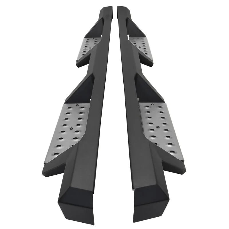 Westin 22-23 Toyota Tundra Double Cab HDX Stainless Drop Nerf Step Bars - Tex. Blk - Additional View 5