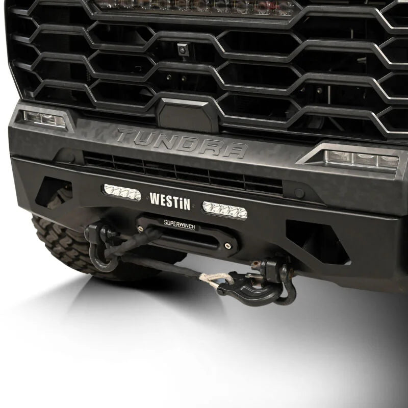 Westin 22-23 Toyota Tundra Pro-Series Front Bumper - Textured Black - Additional View 9