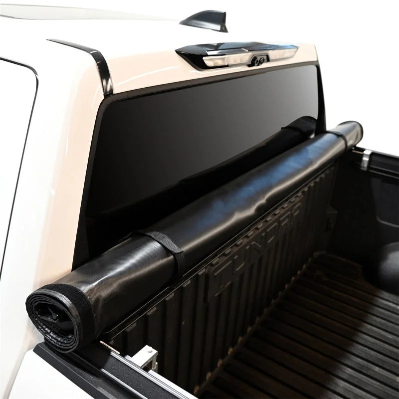 Westin 22-24 Toyota Tundra 5.5ft. Bed Soft Roll Tonneau Cover - Black - Additional View 8