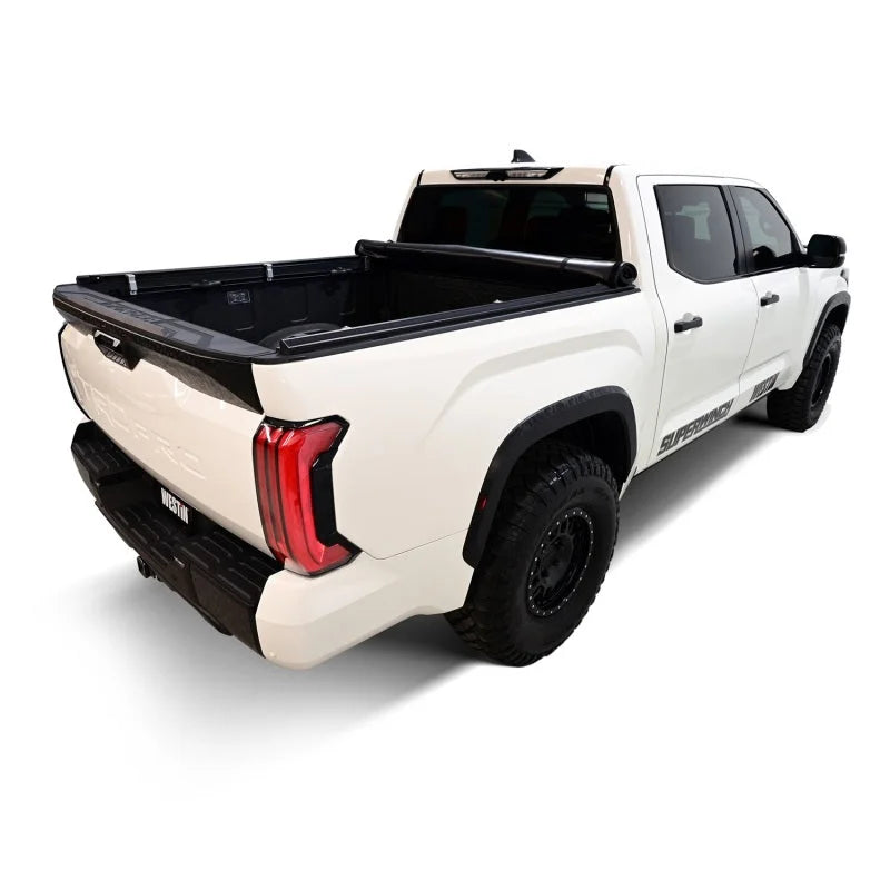 Westin 22-24 Toyota Tundra 5.5ft. Bed Soft Roll Tonneau Cover - Black - Additional View 10