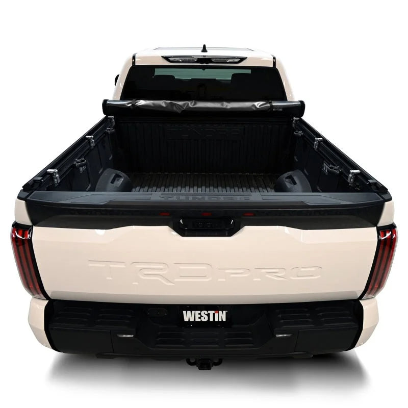 Westin 22-24 Toyota Tundra 5.5ft. Bed Soft Roll Tonneau Cover - Black - Additional View 12