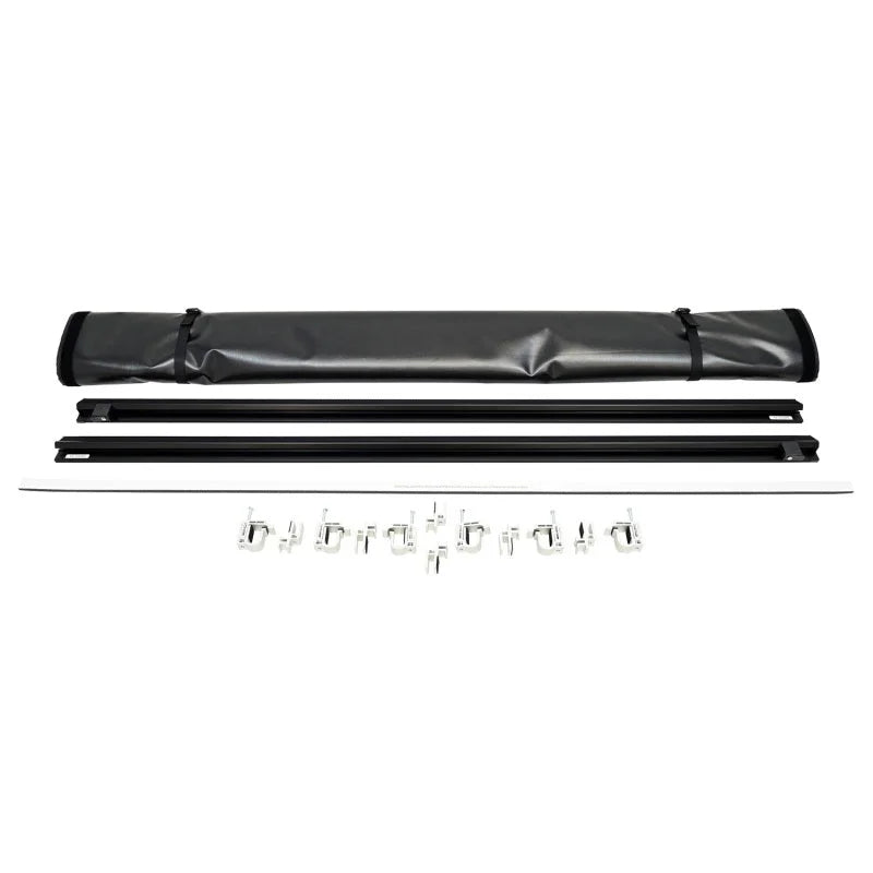 Westin 23-24 Chevrolet/GMC Colorado/Canyon 5ft. 1in. Bed Soft Roll Tonneau Cover - Black - Back View