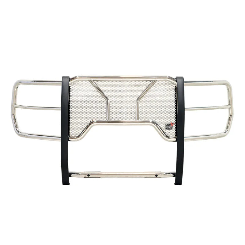 Westin 23-24 F250/350 HDX 1 Piece Grille Guard Polished Stainless Steel - Main Product View