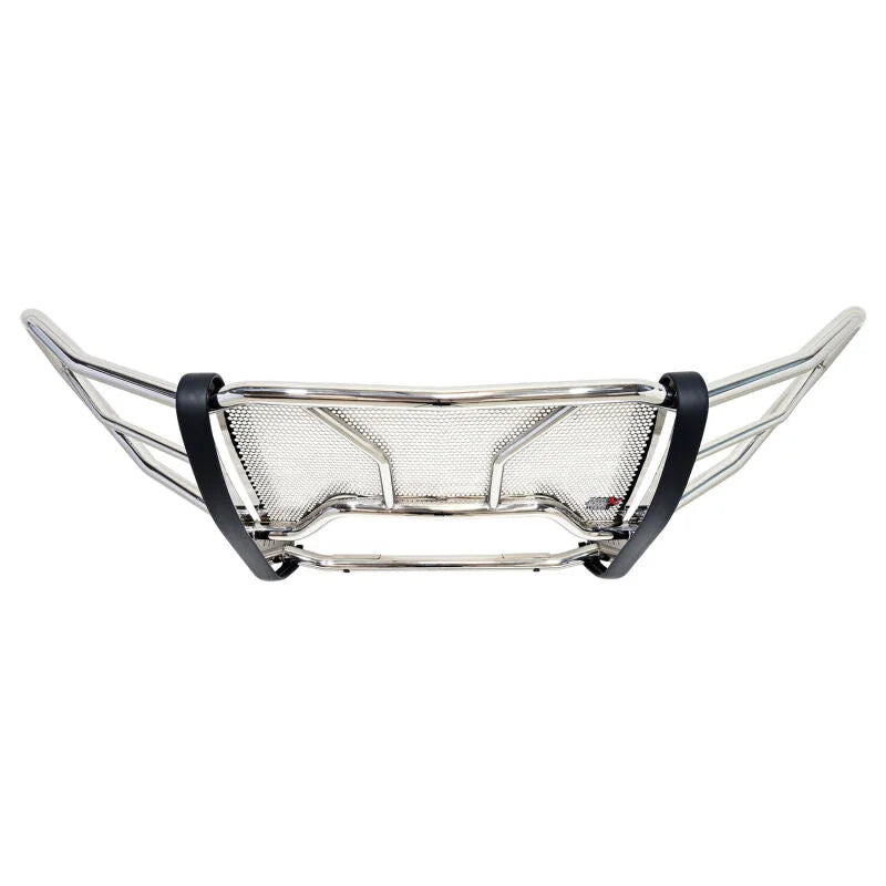 Westin 23-24 F250/350 HDX 1 Piece Grille Guard Polished Stainless Steel - Back View