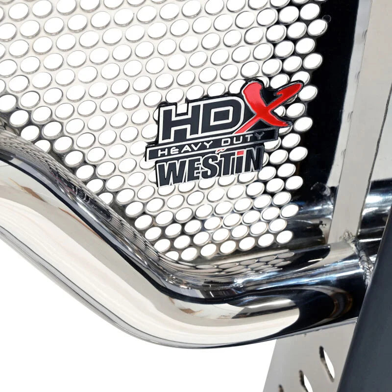 Westin 23-24 F250/350 HDX 1 Piece Grille Guard Polished Stainless Steel - Additional View 5
