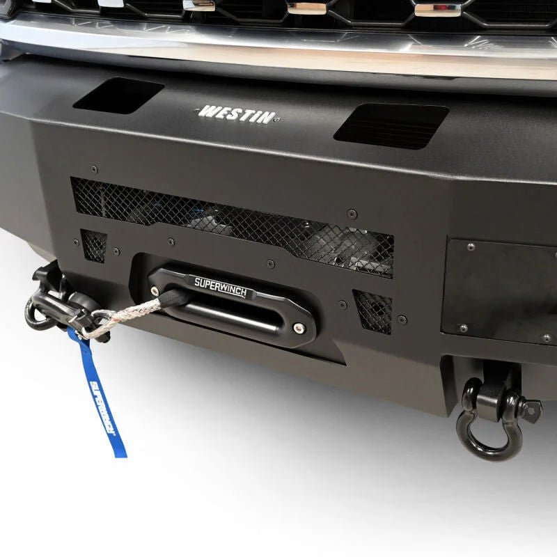 Westin 23-24 Ford F250/350 Pro-Series Front Bumper - Textured Black - Additional View 12