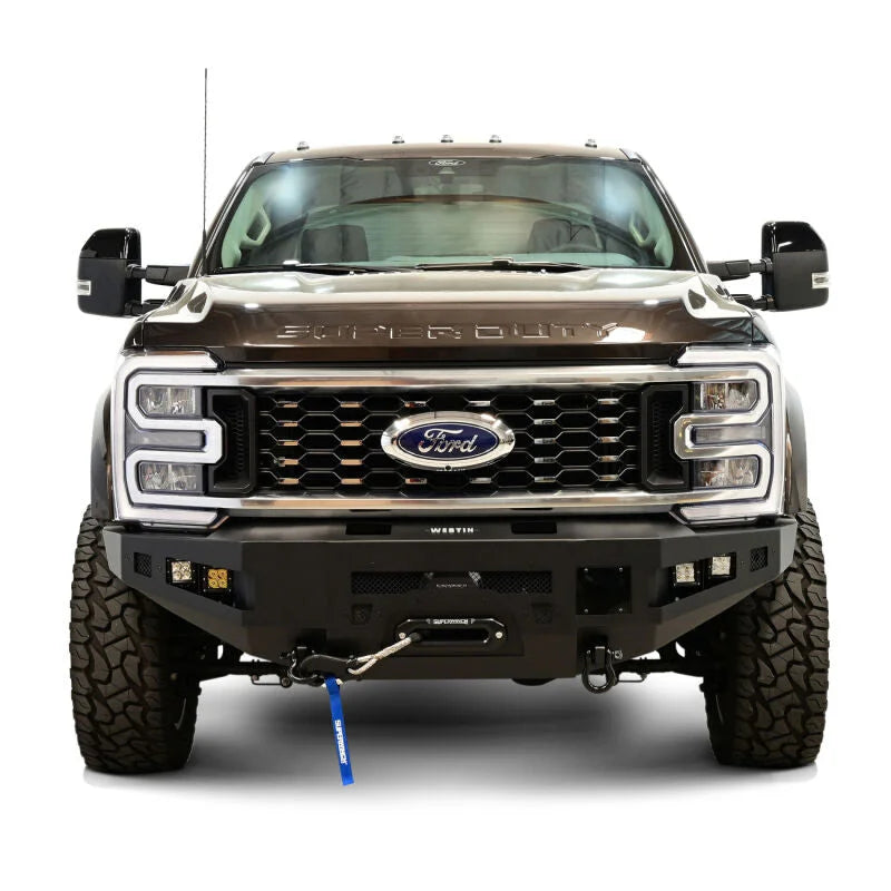 Westin 23-24 Ford F250/350 Pro-Series Front Bumper - Textured Black - Additional View 13