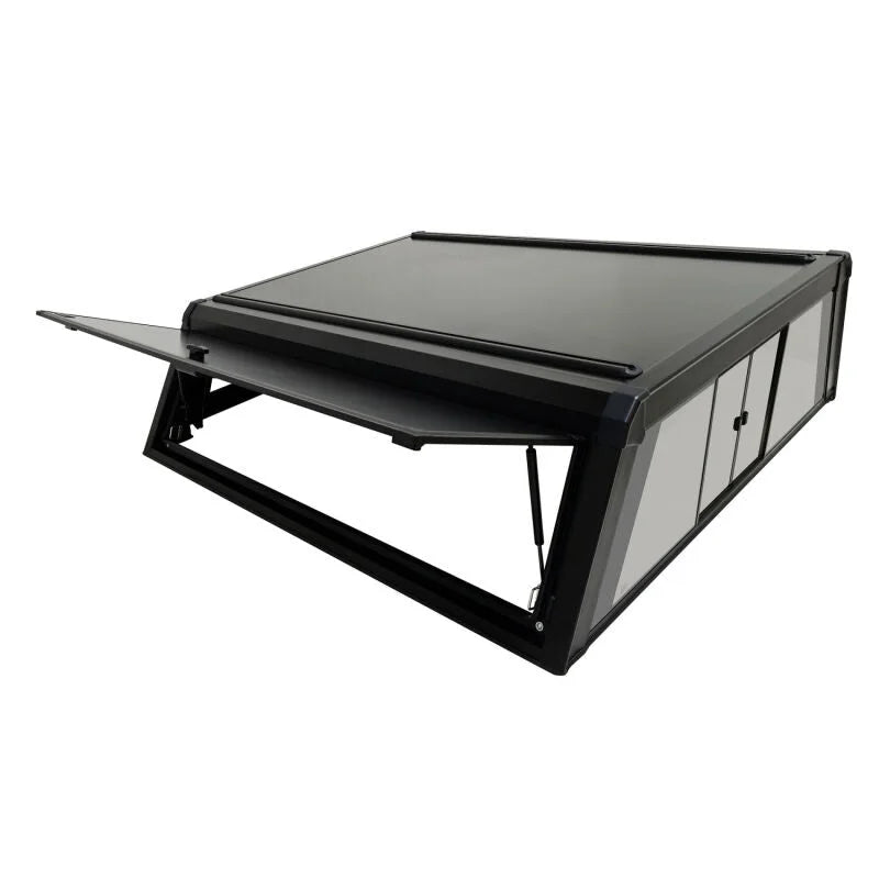 Westin 23-25 Ford F-250/350 Crew Cab 6.8ft Bed EXP Truck Cap w/ Sliding Front Window - Additional View 5