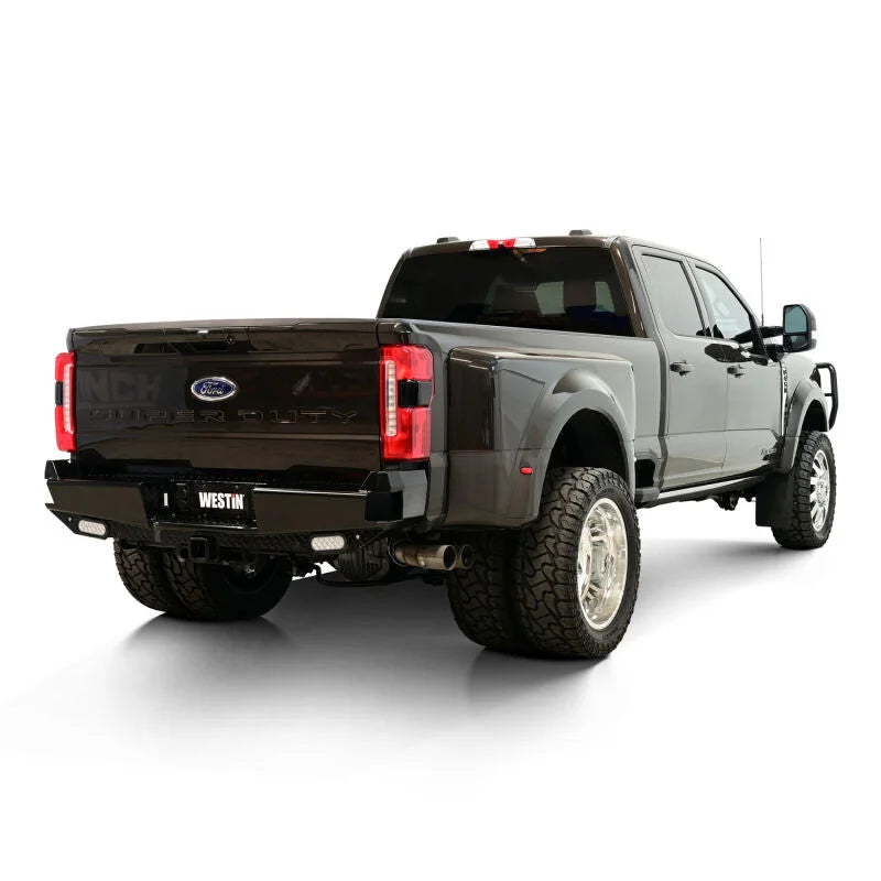 Westin 23-25 Ford F-250/350/450/550/600 HDX Bandit Rear Bumper - Black - Additional View 5