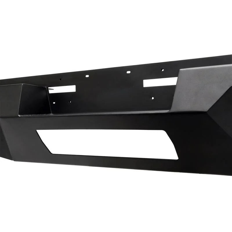 Westin 24-25 Tesla Cybertruck Pro-Series Rear Bumper - Texured Black - Side View