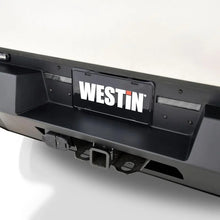Load image into Gallery viewer, Westin 24-25 Tesla Cybertruck Pro-Series Rear Bumper - Texured Black - Installation View