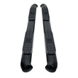 Load image into Gallery viewer, Westin 24-25 Toyota Tacoma Double Cab PRO TRAXX 4 Oval Nerf Step Bars - Black - Back View