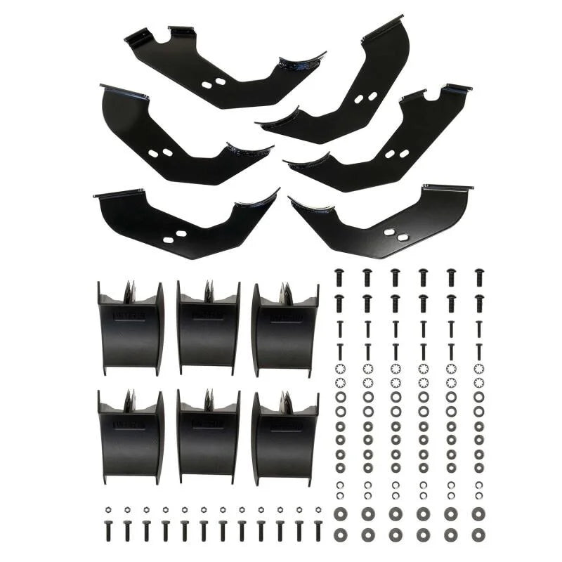 Westin 24-25 Toyota Tacoma Double Cab PRO TRAXX 4 Oval Nerf Step Bars - Black - Additional View 5
