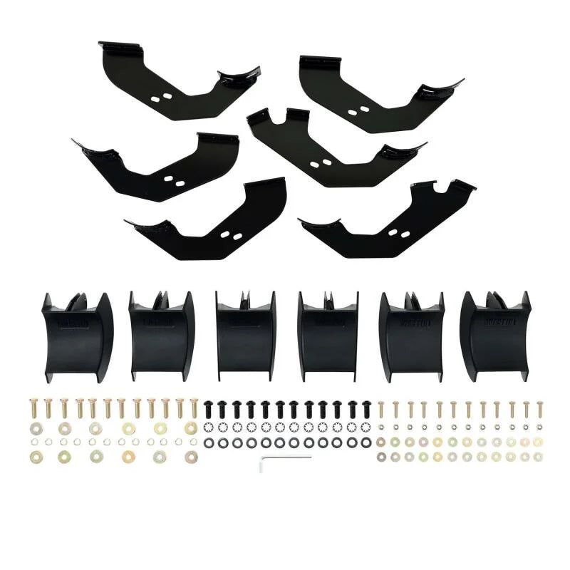 Westin 24-25 Toyota Tacoma XtraCab PRO TRAXX 4 Oval Nerf Step Bars - Side View