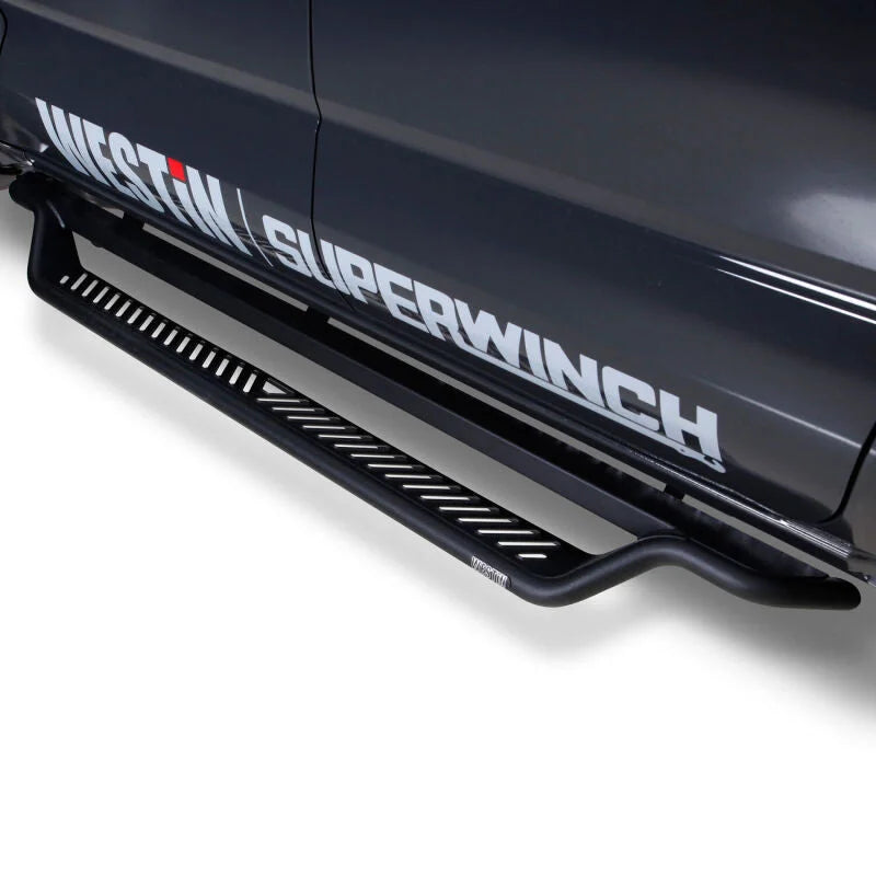 Westin 24-26 Toyota Tacoma DC Outlaw Drop Running Boards - Tex. Blk - Main Product View