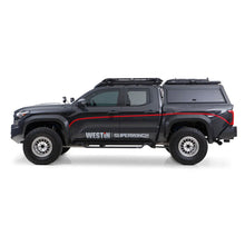 Load image into Gallery viewer, Westin 24-26 Toyota Tacoma DC Outlaw Drop Running Boards - Tex. Blk - Back View