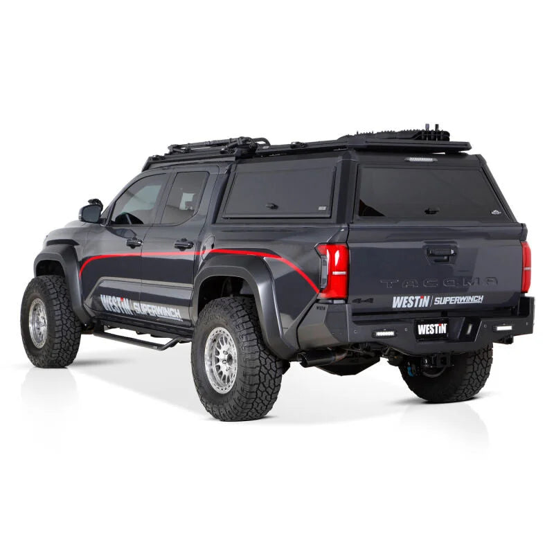 Westin 24-26 Toyota Tacoma DC Outlaw Drop Running Boards - Tex. Blk - Additional View 5