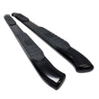 Load image into Gallery viewer, Westin 24-26 Toyota Tacoma Double Cab PRO TRAXX 5 Oval Nerf Step Bars - Black - Side View