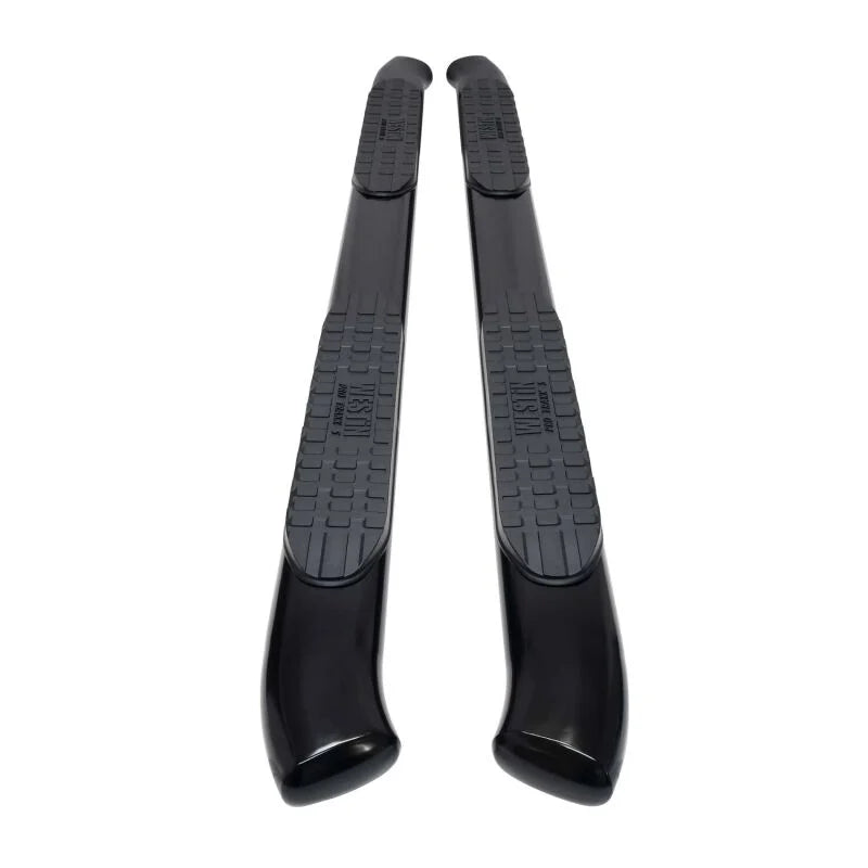 Westin 24-26 Toyota Tacoma Double Cab PRO TRAXX 5 Oval Nerf Step Bars - Black - Additional View 5