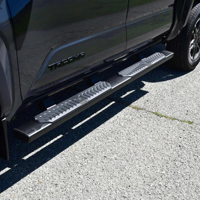 Westin 24+ Tacoma Double Cab R5 Nerf Step Bars - Installation View