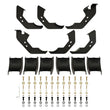 Load image into Gallery viewer, Westin 25-26 Toyota 4Runner PRO TRAXX 4 Oval Nerf Step Bars - Semi-Gloss Black - Back View