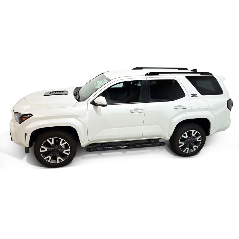 Westin 25-26 Toyota 4Runner PRO TRAXX 4 Oval Nerf Step Bars - Semi-Gloss Black - Additional View 8