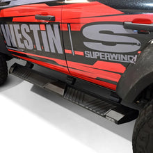 Load image into Gallery viewer, Westin 4dr (Excl. Bronco Sport) AT6 Running Boards - Black fits 2021-2026 Ford Bronco - Side View