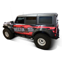 Load image into Gallery viewer, Westin 4dr (Excl. Bronco Sport) AT6 Running Boards - Black fits 2021-2026 Ford Bronco - Back View