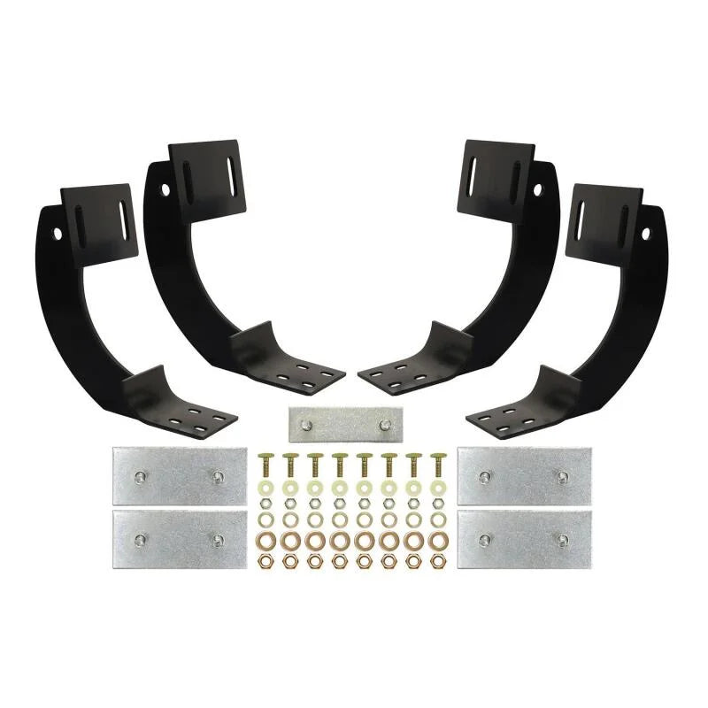 Westin 97-04 Ford F-150/250LD (Heritage Ed.) Reg/Ext Cab Premier Oval Nerf Step Bar Mount Kit - Blk - Main Product View