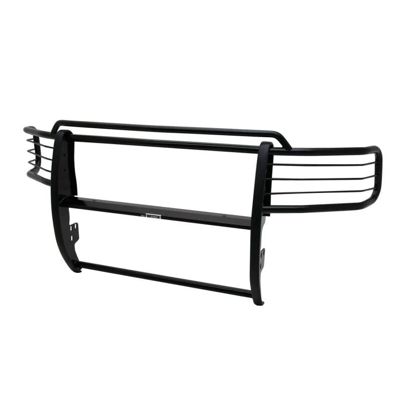 Westin 99-04 Ford F-250/350/450/550HD SD (Excl. Harley Edition) Sportsman Grille Guard - Blk - Main Product View