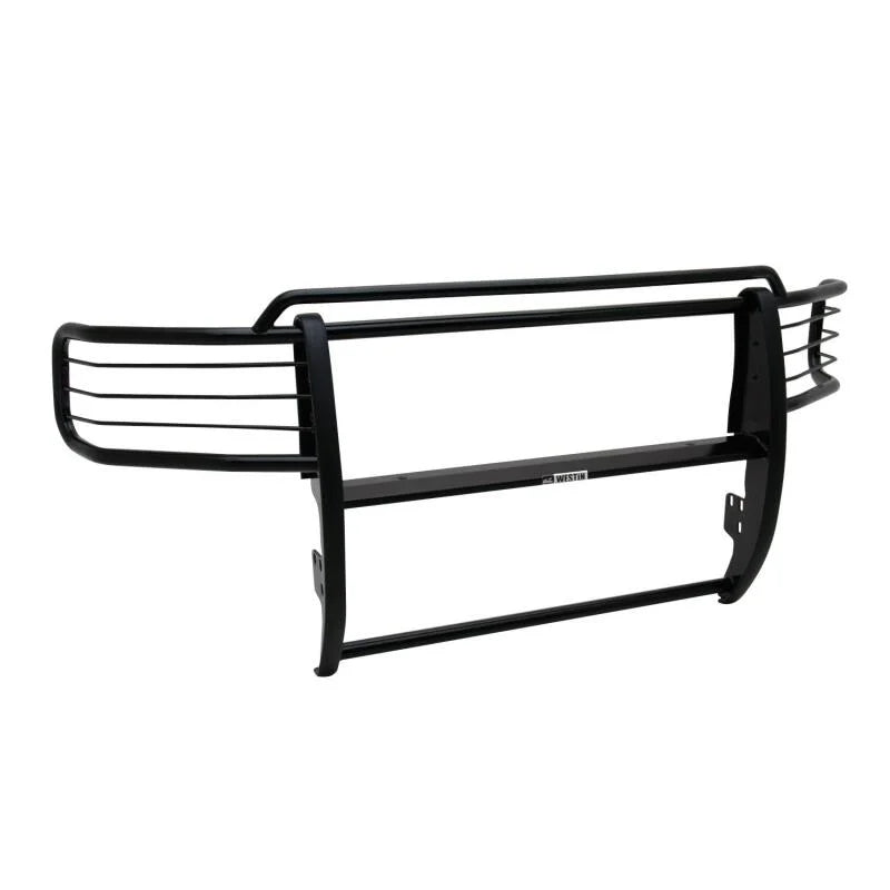 Westin 99-04 Ford F-250/350/450/550HD SD (Excl. Harley Edition) Sportsman Grille Guard - Blk - Back View