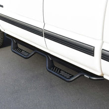 Load image into Gallery viewer, Westin 99-13 Chevrolet Silverado 1500 (Ext. Cab) Outlaw Drop Nerf Step Bars - Textured Black - Additional View 5